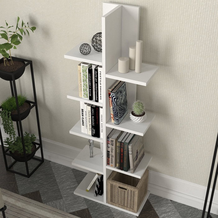 Hanah Home Tree - Estantería Escandinava Blanca
